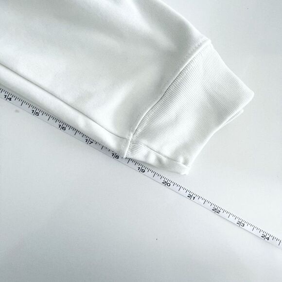 Hurley Mens Y2K Athlete Jacket Full Zip Mock Neck White Brown Large - Picture 8 of 9